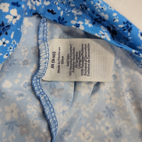 No Boundaries Sky Blue Floral Dress Size M - Picture 4 of 6